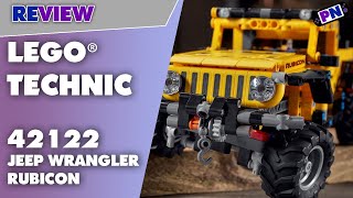 Keine Technik aber gute Gummis: LEGO® TECHNIC 42122 JEEP Wrangler Rubicon + Umbau + C-Modell