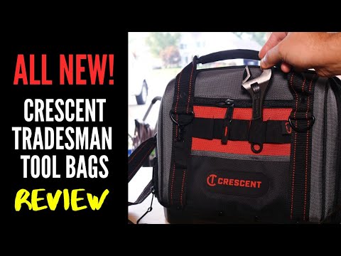 Crescent Tool Redefines what a tool bag SHOULD BE! All new Crescent Tools Tradesman Tool Bag REVIEW!