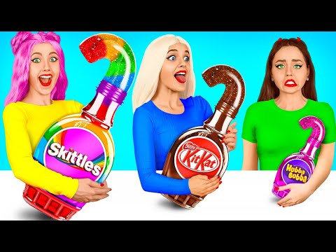 Big vs Medium vs Small Challenge | Giant vs Tiny Food by X-Challenge