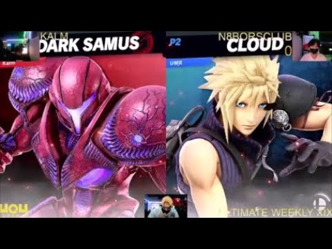 4o4 Ultimate Weekly XIX - Kalm (Dark Samus) vs N8borsclub (Cloud) - Winners Quarter-Final