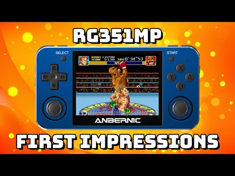 Anbernic RG351MP -- First Impressions & Comparison
