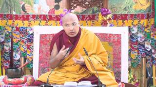 His Holiness Karmapa - Teaching at the 28th Kagyu Monlam Chenmo - Tibetan part 1 of 5