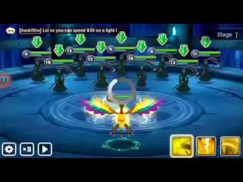 Summoner War: Tried My Squishy Teshar On Solo Manual