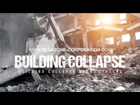 Building Collapse Sound Effects - Eathquake Sounds - Rocks Falling Sounds - Wall Collapse Sounds