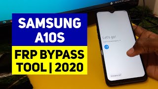 How to Unlock Samsung A10s Frp Lockbypass Google Account with Pc