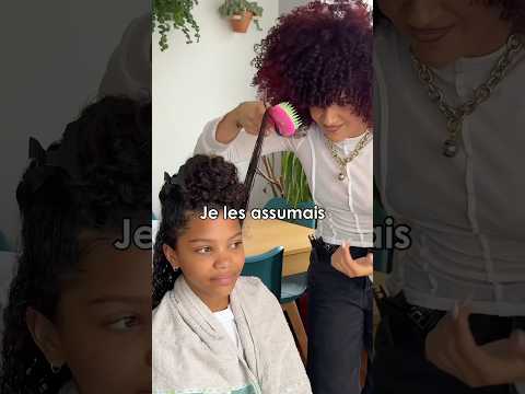 I'm surprising a subscriber by styling her hair 🥹💕✨👑 #curlyhair