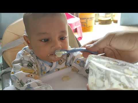 Pertama kali makan bubur?!!🤗 Menunya Bubur ayam telur