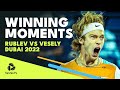 Anrey Rublev: Championship Point, Interview & Trophy Lift! | Dubai 2022 Final Highlights