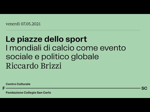 , title : '“Le piazze dello sport. I mondiali di calcio come evento sociale e politico globale”'