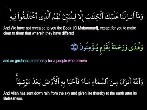 HOLY QURAN: Surah An-Nahl Recitation by Sheikh Khalid Al Jaleel