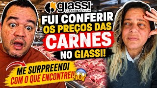 Os preços das carnes no Giassi de Joinville me deixaram de boca aberta!