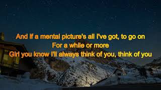 Mental Picture - Jon Secada (Lyrics)