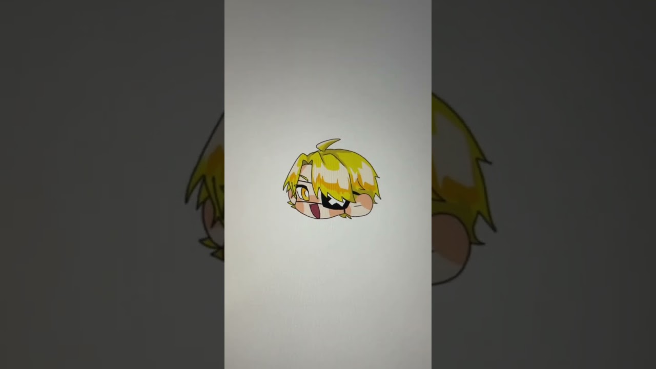 かっこよく描けたからみてみて#カラフルピーチ #からぴち #イラスト #たっつん さん #厚塗り 