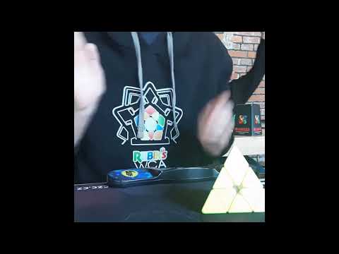 1.111 Czech National Record Pyraminx Single. Wr54 Er25 Nr1