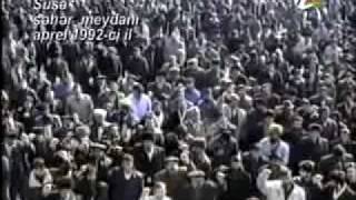 preview picture of video 'karabakh no Azerbajan- Azerbaijan (speech in Karabakh  Republica- Shusha - April_ 1992)'