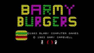 Barmy Burgers - ZX Spectrum Gameplay & Review