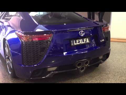 Lexus LFA - Rev blip @ Lexus of North Shore
