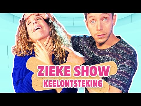 RACHEL HEEFT EEN KEELONTSTEKING! HOE KOMT ZE HIER VANAF?! - DE ZIEKE SHOW