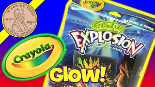 Crayola Glow Explosion Glow In The Dark Color Markers