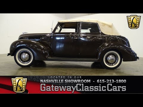 1938 Ford Deluxe Convertible,Gateway classic cars Nashville,#821NSH