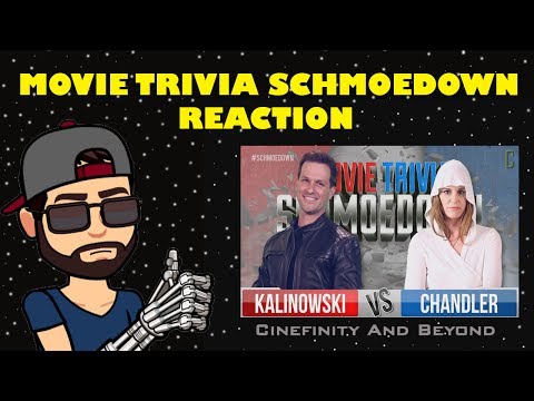 Mike Kalinowski VS Brianne Chandler  REACTION - Movie Trivia Schmoedown
