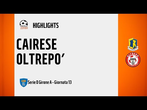 [HIGHLIGHTS] Serie D Girone A 24/25 - Day 13 - Cairese - Oltrepò