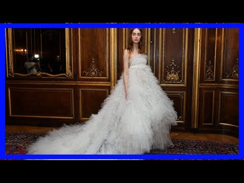 [Fashion News] The most fairy tale-worthy wedding dresses at bridal fashion week