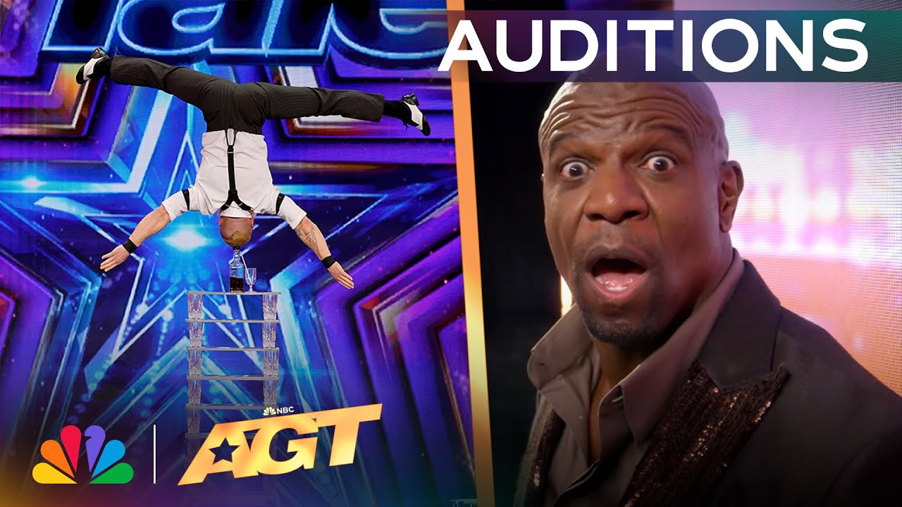 Illya and Anastasiia Strakhov STUN The Judges With Head Balancing! | Auditions | AGT 2024 thumbnail