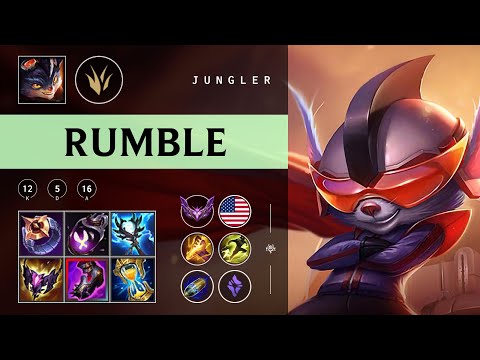 Rumble Jungle vs Jarvan IV - NA Master Patch 25.24