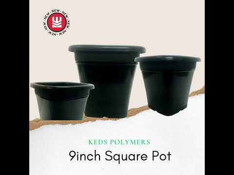 9inch Square Plastic Pots In Coimbatore