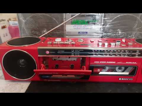 Sanyo W400 Rare Vintage Cassette Deck Boombox Serviced Warranty image 21