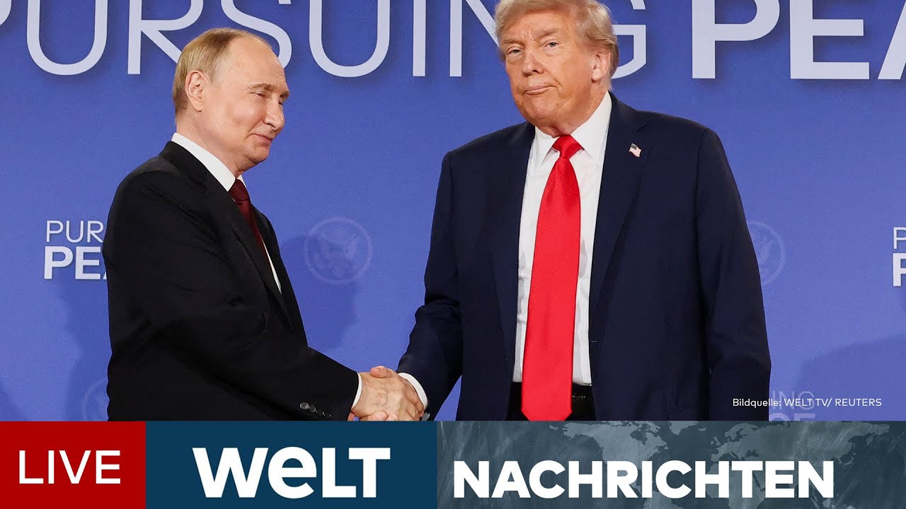 UKRAINE-KRIEG: Wieder auf Augenhöhe – Putin ist der Sieger bei der großen Trump-Show | Livestream