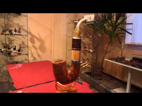 Pipa radica hungarian bent anno 1960 - www.paronellipipe.it