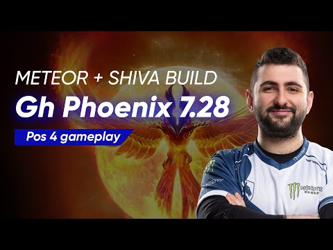 Nigma.Gh  plays Phoenix Support Pos 4 | Full Gameplay Dota 2