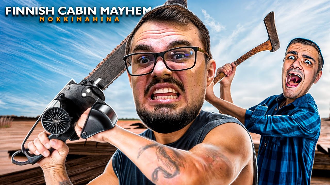 O QUE ACONTECE QUANDO OS GURIS RESOLVEM DUELAR NAS FÉRIAS - Finnish Cabin Mayhem - Mökkimähinä