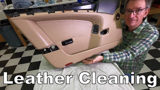 Deep Cleaning the Leather Interior of an Aston Martin DB9