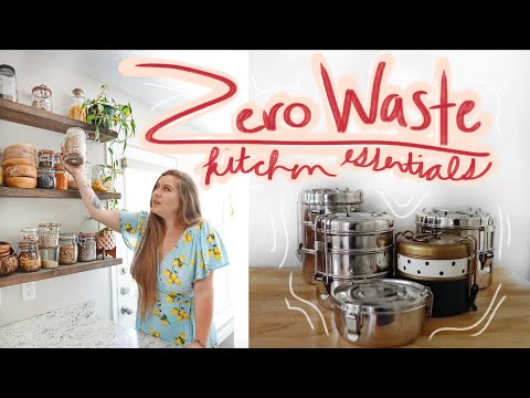 Zero Waste Kitchen Tour/ Essentials (what I ACTUALLY use)