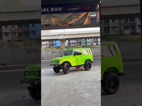 Modifikasi Suzuki Jimny pakai Velg Hsr Matrix R16 Ban Accelera MT