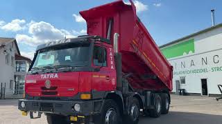 Tatra TERRNO 1 T815 1-strann&yacute; vykl&aacute;pač 8x8 20 m3 E3 manual VIN 600 Muldenkipper | Bild 4 - Autoline