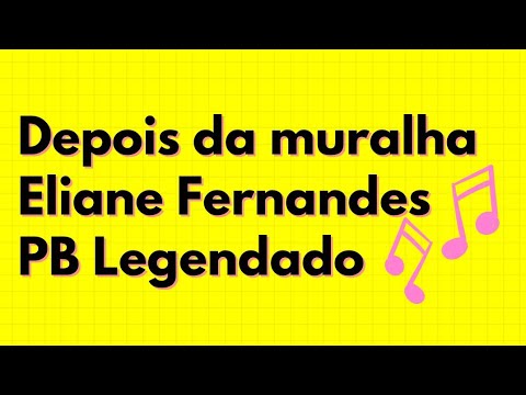 DEPOIS DA MURALHA - ANTÔNIA GOMES - PLAYBACK LEGENDADO
