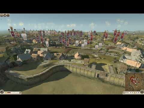 Massive 4v4 siege battle