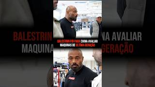 BALESTRIN FOI PRA CHINA AVALIAR MÁQUINAS DE ULTIMA GERAÇÃO! #juliobalestrin #china #academia #treino