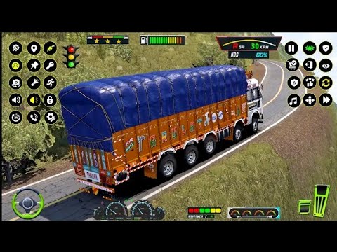 Indian Truck Offroad Cargo Sim Game.🚚🚛#indiantruck #offroad #cargo #cargo_simulator #indiantruckgame