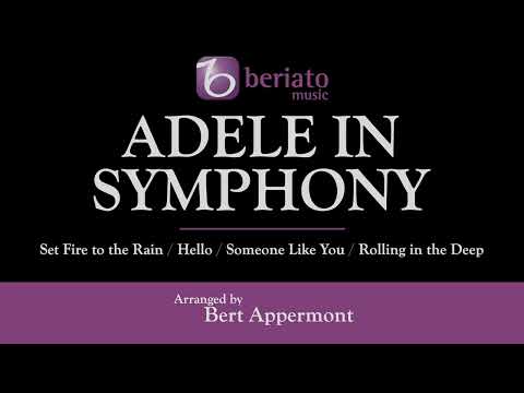 Adele in Symphony – arranged by Bert Appermont