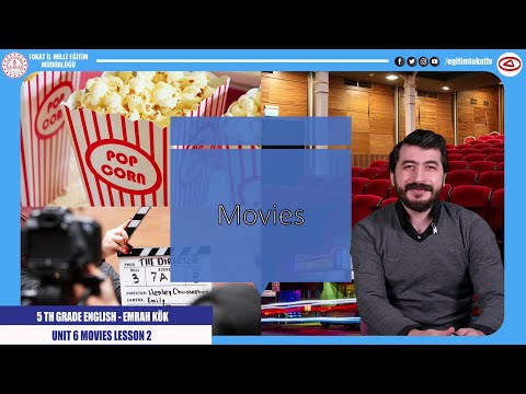 5TH GRADE ENGLISH - UNIT 6 MOVIES LESSON 2 - EĞİTİM TOKAT TV
