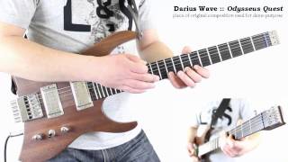 Hufschmid Headless electric guitar :: Demo Soundcheck ( Rock / Metal tones)
