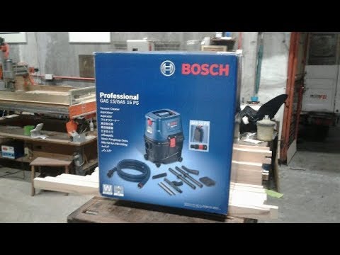 Bosch GAS 15 PS unboxing