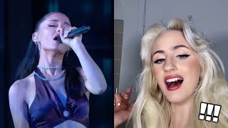 Tik Tok singers trying to hit Ariana Grande whistle notes