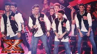 Stereo Kicks sing Backstreet Boys&#39; Rock Your Body | Live Week 4 | The X Factor UK 2014