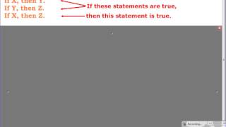 Geometry - 2-3: Apply Deductive Reasoning